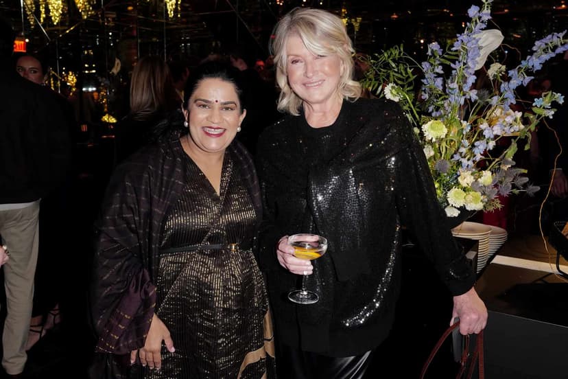 Martha Stewart & Zarna Garg: A Surprise Friendship Blooms