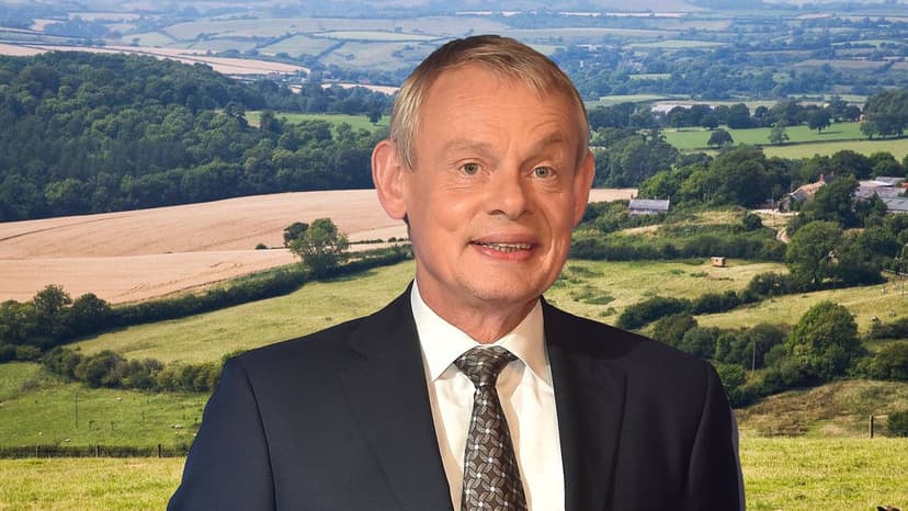 Inside Martin Clunes' 130-Acre Rural Paradise