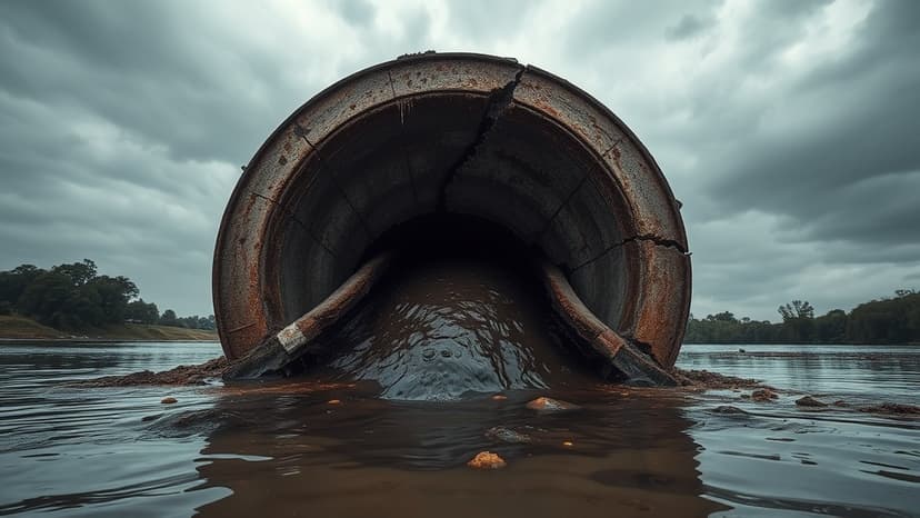 Maryland Sues DC Water Over Massive Sewage Spill