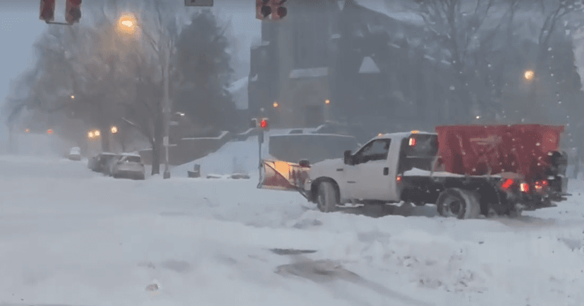 Maryland Buried Under Heavy Snowfall