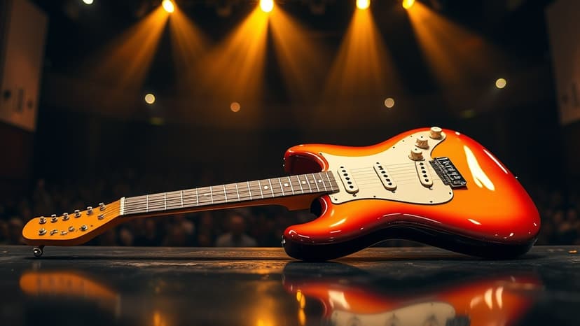 Surfboard Guitar Hero: Japanese Star's UK Comeback