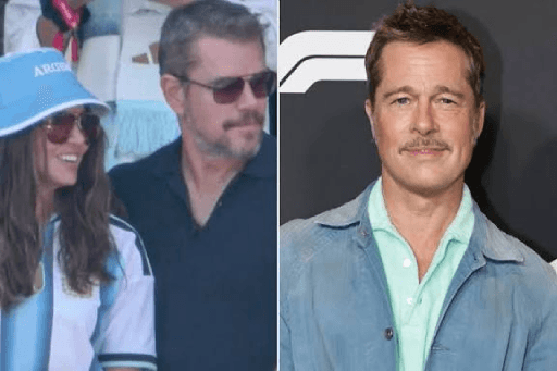 Damon Mistaken for Brad Pitt at World Cup Final!
