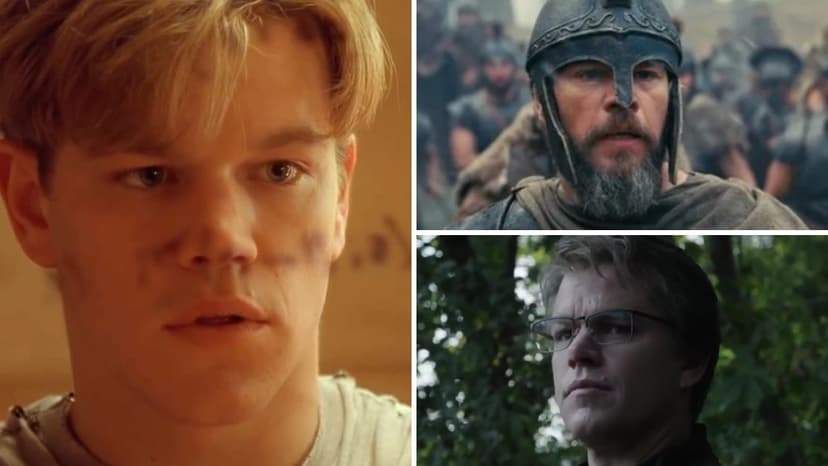 Matt Damon's 12 Best Film Performances Ranked