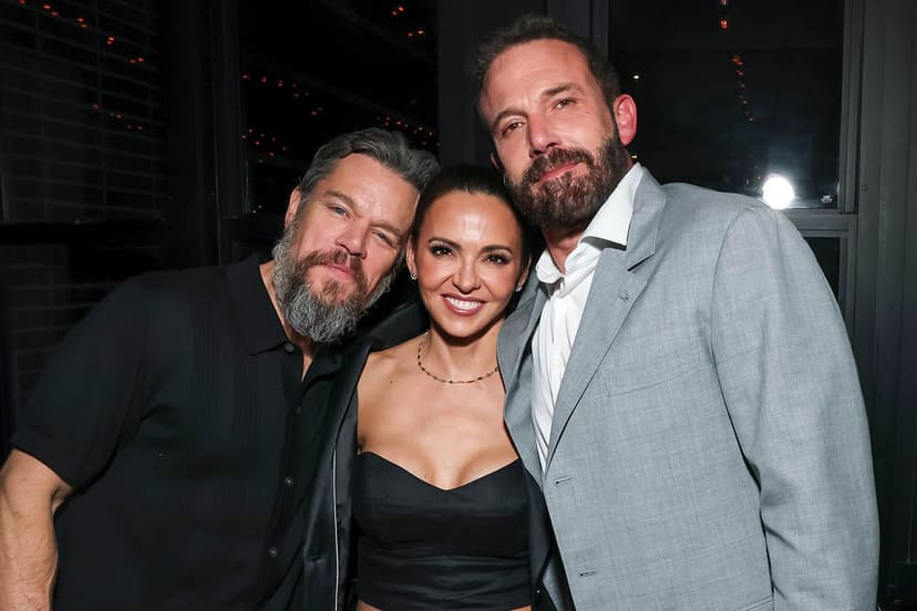 Matt Damon's wife crushed on Ben Affleck first