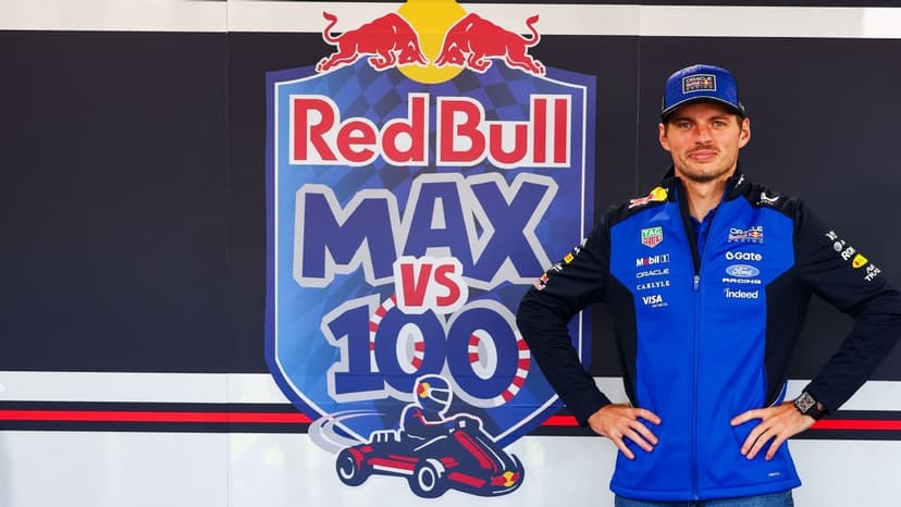 Max Verstappen Races 100 Drivers at Silverstone!