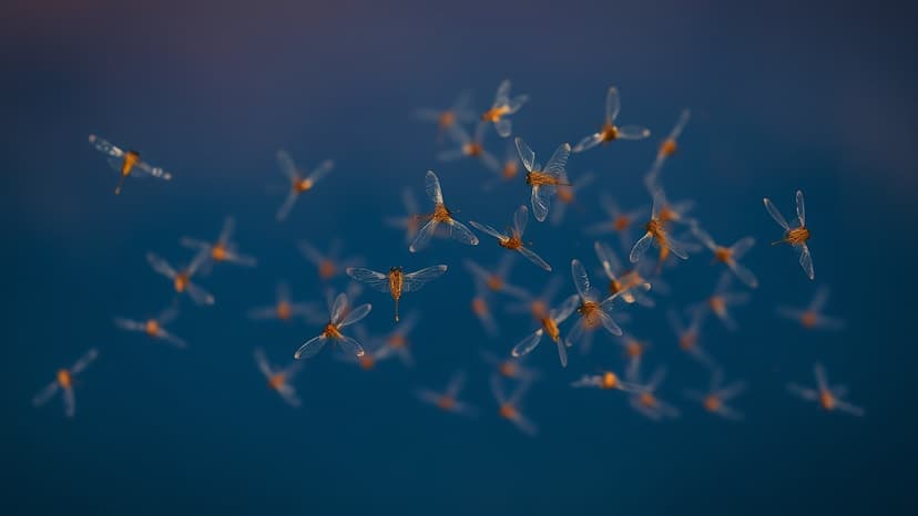 Mayfly Mating Flight: Ancient Dance Decoded