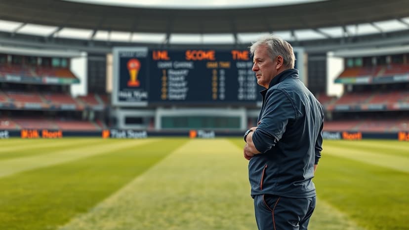 England Coach McCullum's Future Uncertain After Ashes Defeat