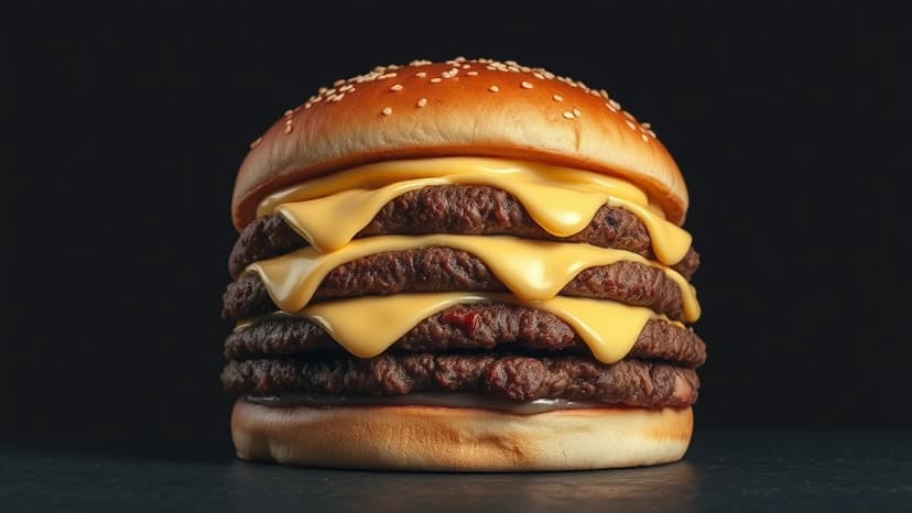 McDonald's Unveils Giant New Burger