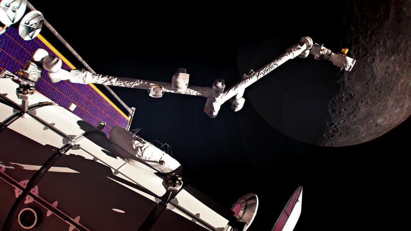 Robotic Arm Pivots from Gateway to Lunar Surface