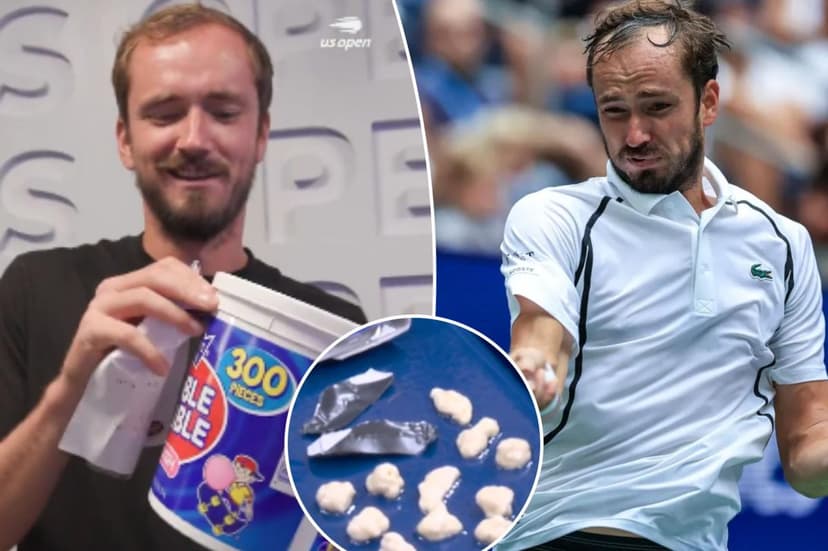 Medvedev's Gum Habit: Mets Deliver Ace Gift