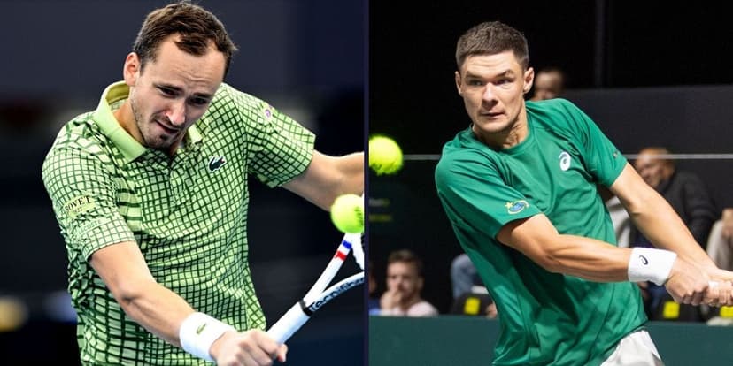 Medvedev Faces Upset Threat in Brisbane Quarterfinals