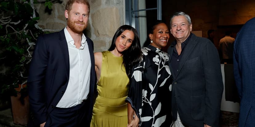 Meghan & Harry's Netflix Friendship Endures
