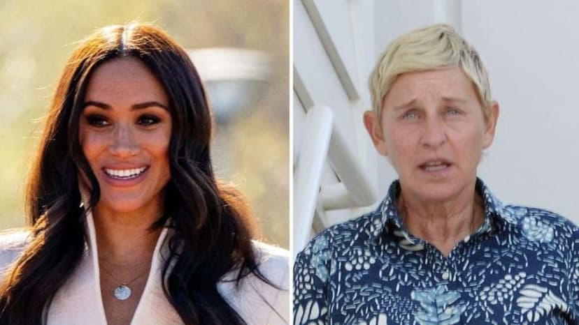 Meghan Markle Surfaces in UK with Ellen DeGeneres