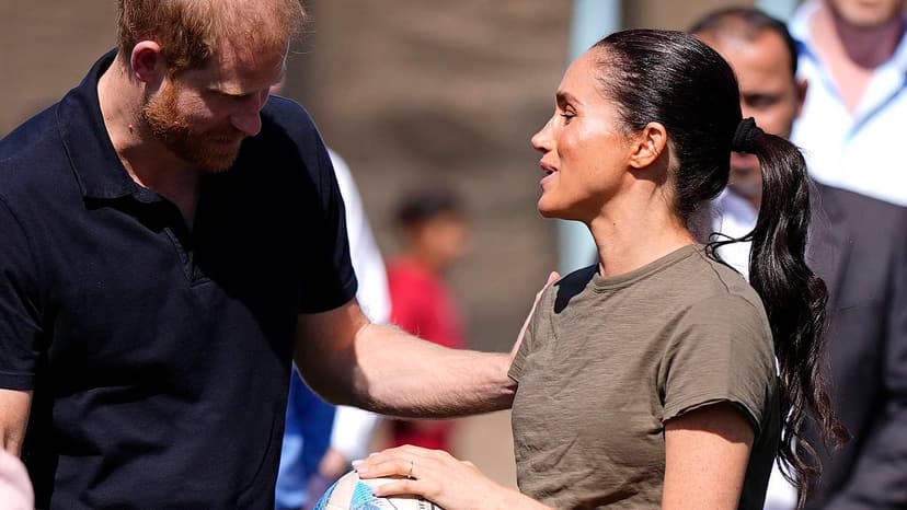 Meghan scores goal in Jordan refugee camp visit