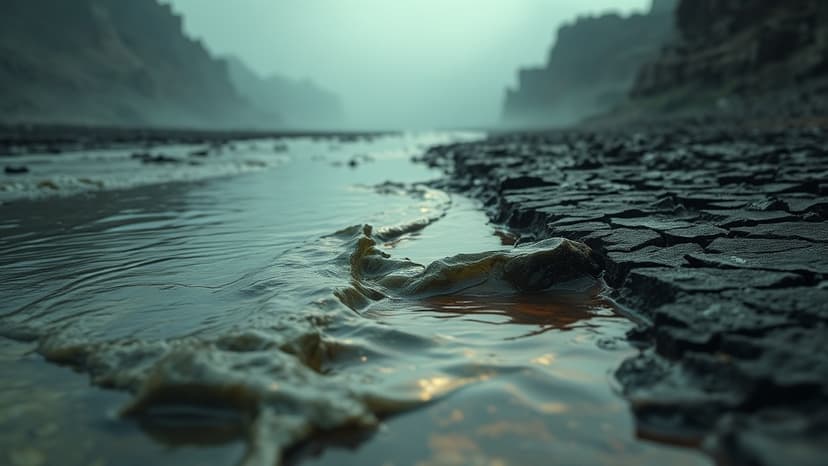 Gujarat River Choked by Toxic Sewage, Reports Show