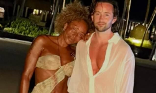 Mel B Skips Reunion for Romantic Mauritius Getaway