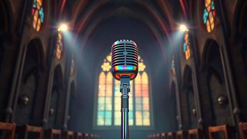 Mel C Stuns Nantwich in Surprise Church Gig