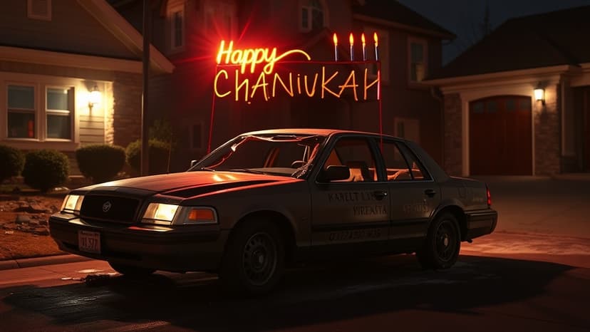 Chanukah Car Targeted in Holiday Arson Attack