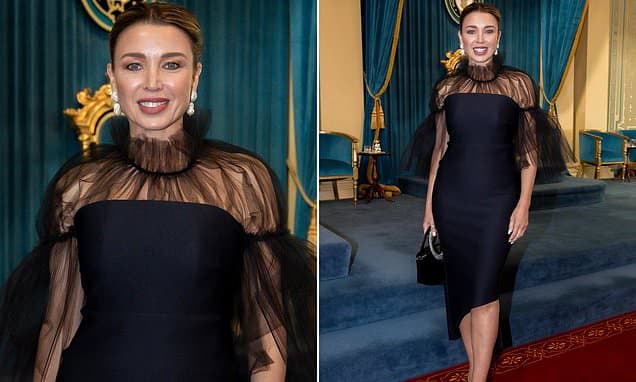 Dannii Minogue Dazzles at Melbourne Fashion Fest Launch