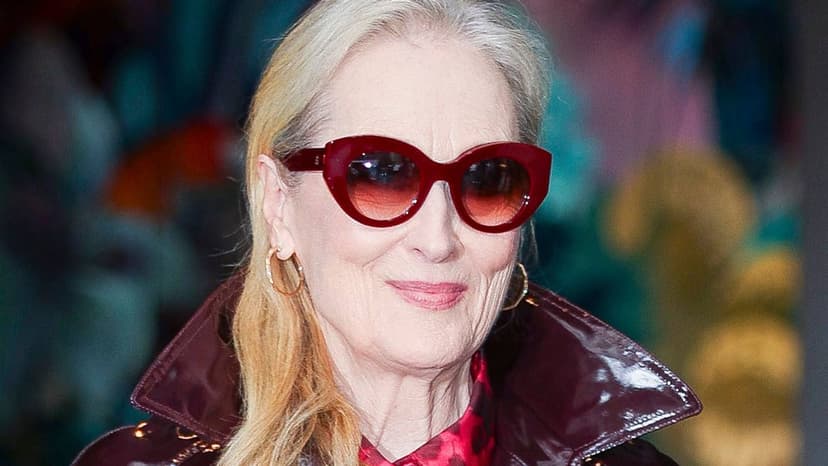 Meryl Streep's Patent Trench Steals the Show