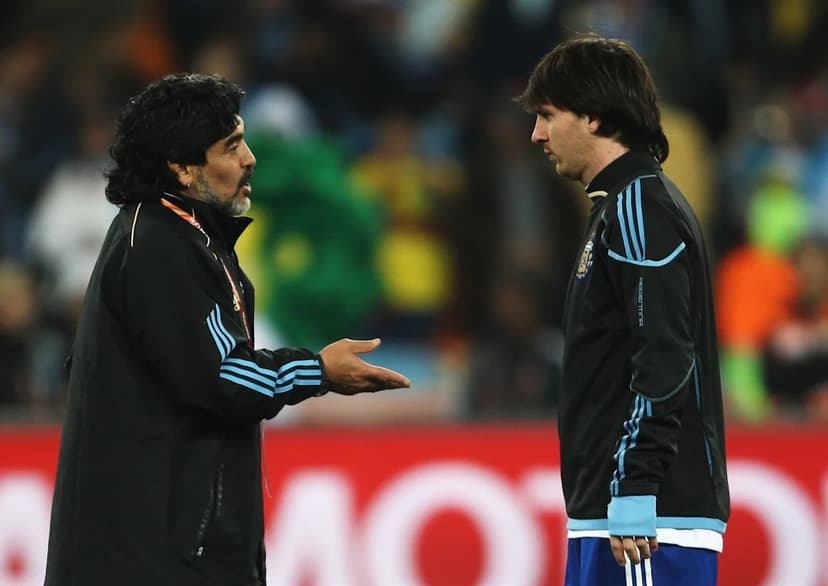 Messi's World Cup shot involvement record nears Maradona's