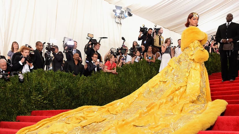 Met Gala's Train Trend: From RiRi to Gaga