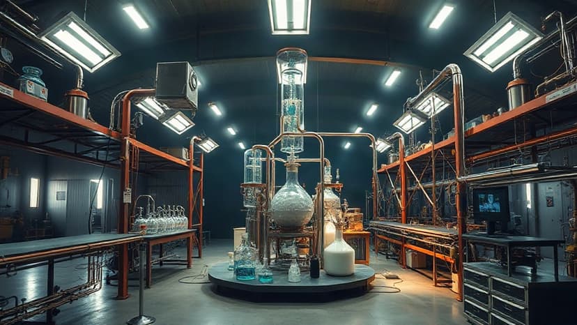 Mexicans Nabbed in SA Meth Lab Bust