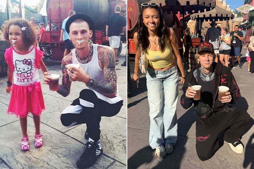 MGK and Daughter Casie Reunite for Magical Butterbeer Moment