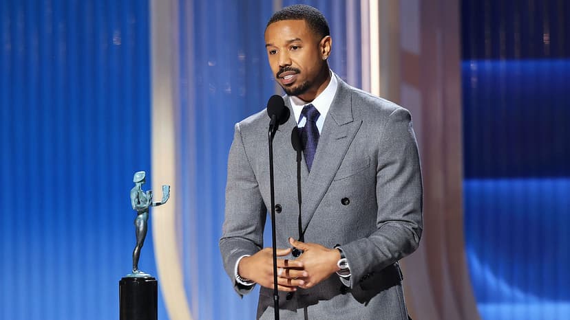 Michael B. Jordan Wins First Actor Award!