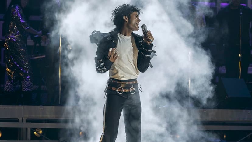 Jaafar Jackson's 'Bad' Day Wows Michael Movie Set