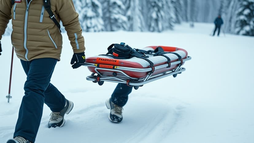 Swiss Ski Star airlifted after Training Crash