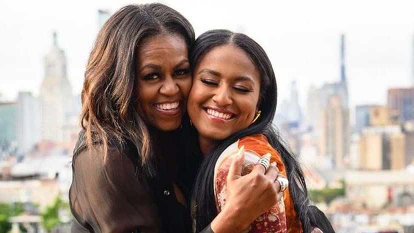 Michelle Obama: Sasha Has Your Sass!