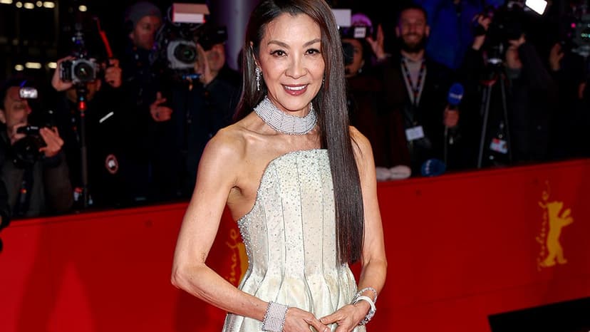 Michelle Yeoh's Star Power Shines on Hollywood Blvd