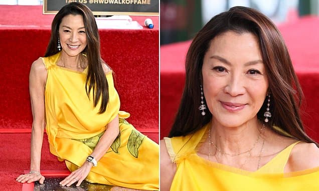 Michelle Yeoh's Ageless Glow on Walk of Fame