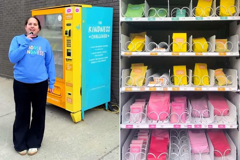 Kindness Vending Machine Sparks Joy Across Michigan