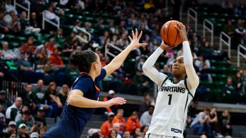 Michigan State Halts Illinois' 11-Game Run