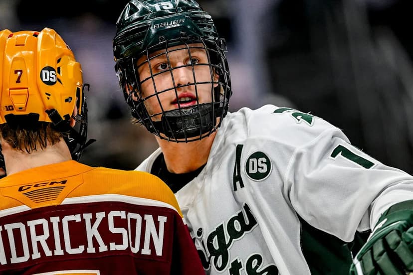 Spartans Hockey Aims for Weekend Sweep Against Minnesota