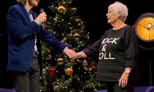 Judi Dench's Stage Dream Comes True with Mick Jagger