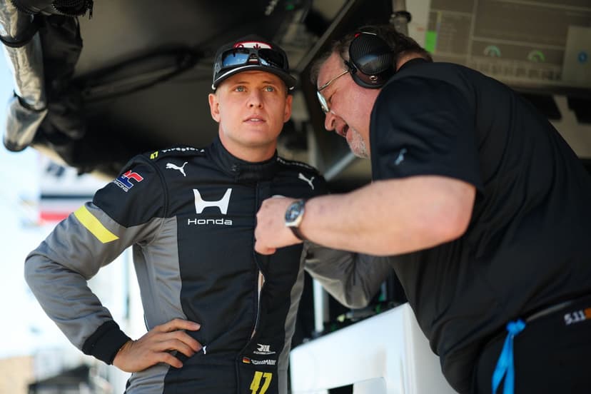 Schumacher Rejects "Rookie" Label in IndyCar