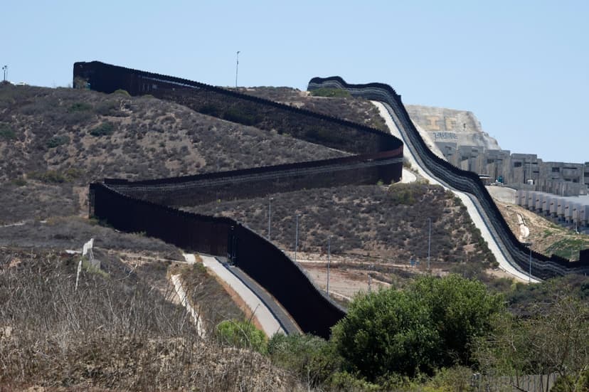 Migrants Fall From Border Wall in California