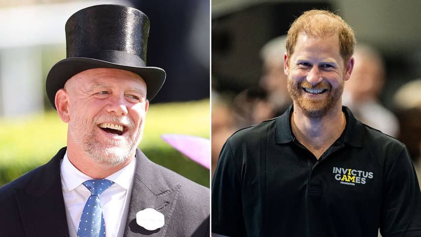Mike Tindall's surprise social media shout-out to Prince Harry