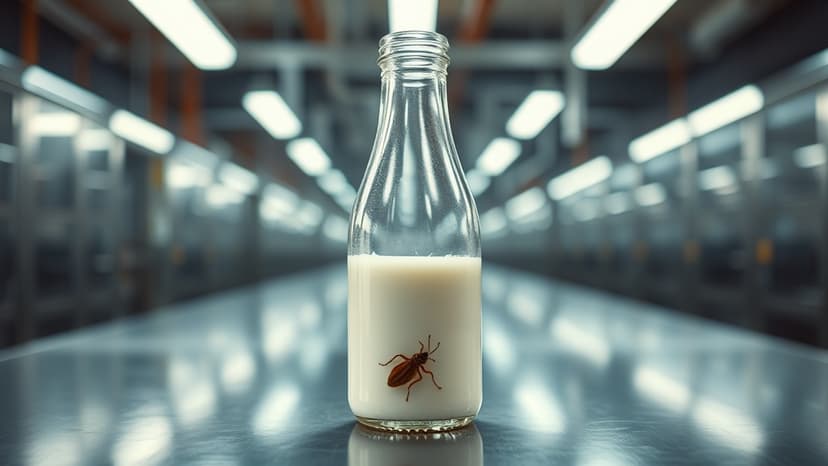 Insect Found in Milk Bottle Sparks Outrage