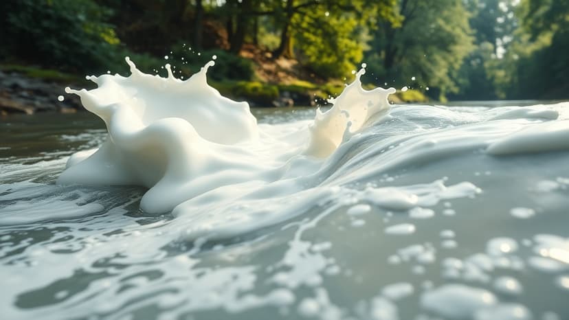 Milk Spill Pollutes Tiverton Stream