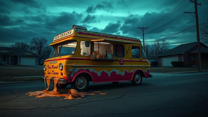 Ice Cream Man Unleashes Suburban Madness