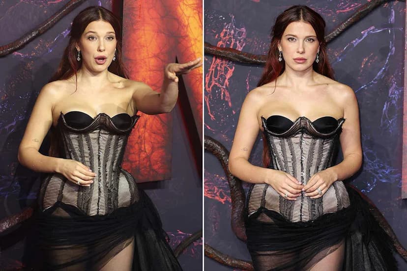 Millie Bobby Brown Claps Back at Photographer's "Smile" Demand on Stranger Things Premiere Red Carpet