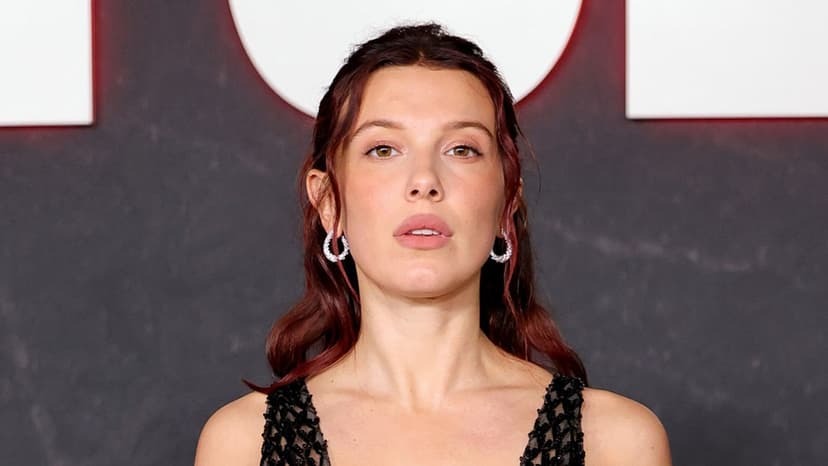 Millie Bobby Brown Stuns in Sultry Santa Outfit for Florence by Mills Fashion Line