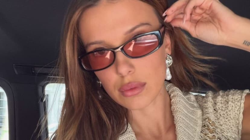 Millie Bobby Brown's Pink Minidress Stuns