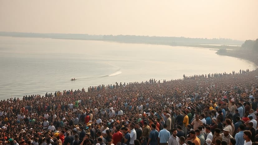 Millions Flock to Sangam for Sacred Makar Sankranti Dip