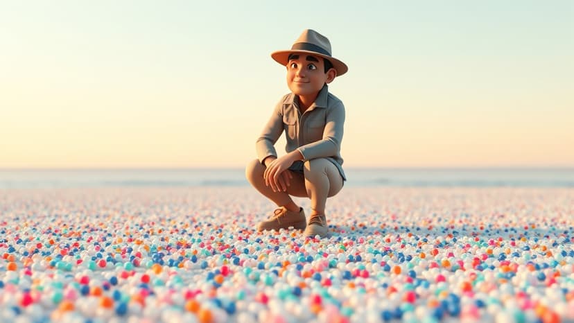 Millions of Toxic Beads Pollute Beloved Coastal Habitat in England