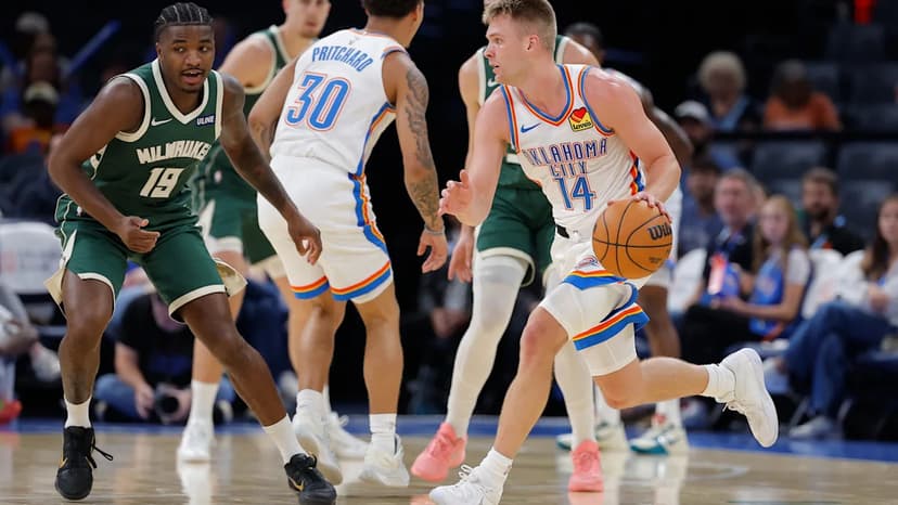 Bucks Edge Thunder in Preseason Thriller